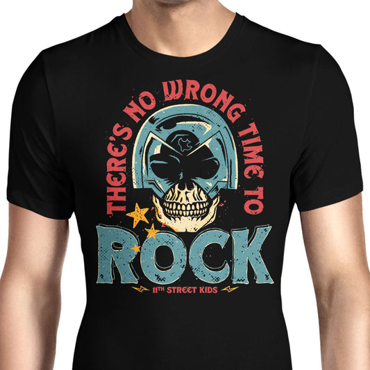 No Wrong Time to Rock - Men's Apparel