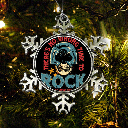 No Wrong Time to Rock - Ornament