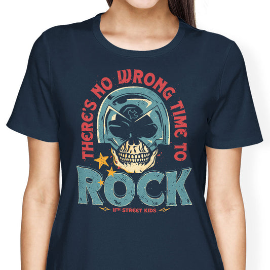 No Wrong Time to Rock - Women's Apparel