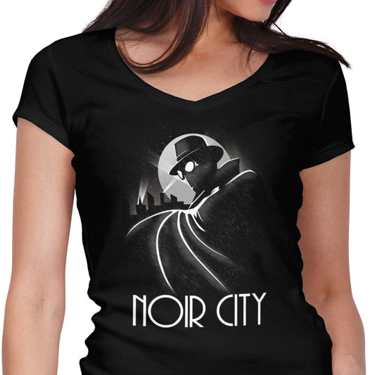 Noir City - Women's V-Neck