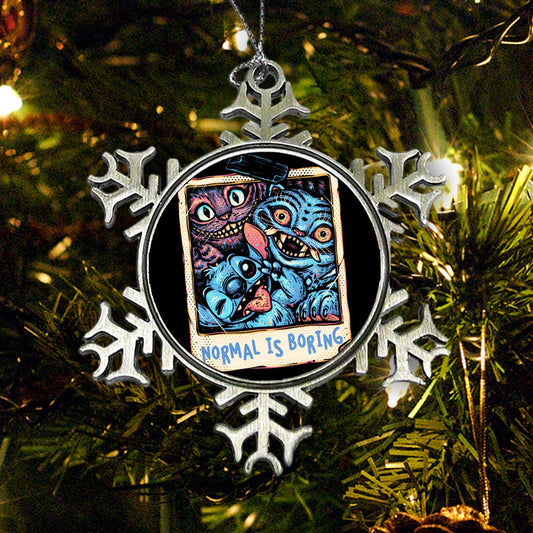 Normal is Boring - Ornament