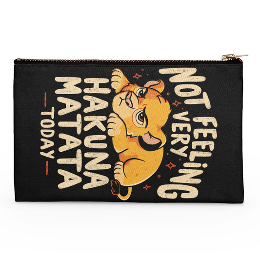 Not Feeling It - Accessory Pouch