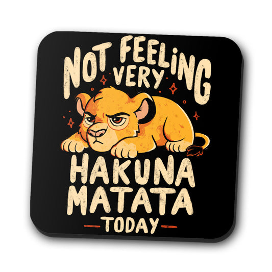 Not Feeling It - Coasters
