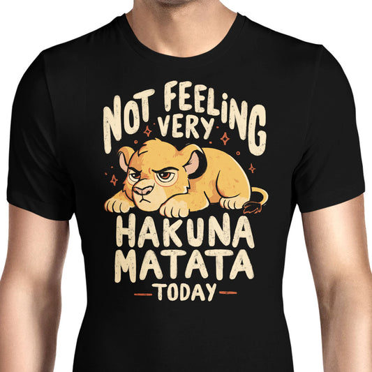 Not Feeling It - Men's Apparel