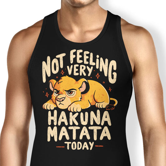 Not Feeling It - Tank Top