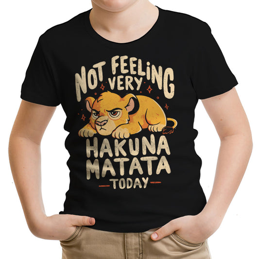 Not Feeling It - Youth Apparel