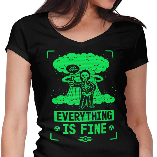 Nuclear Boy - Women's V-Neck