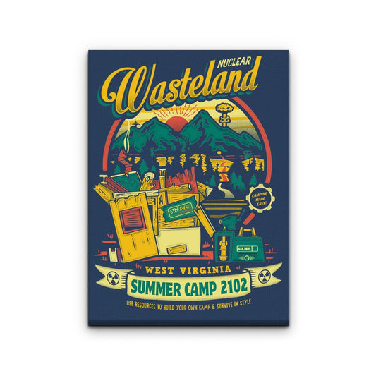 Nuclear Summer Camp - Canvas Print