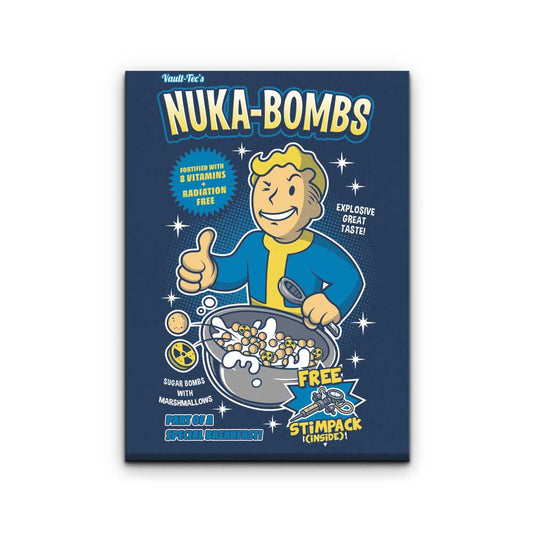 Nuka Bombs - Canvas Print