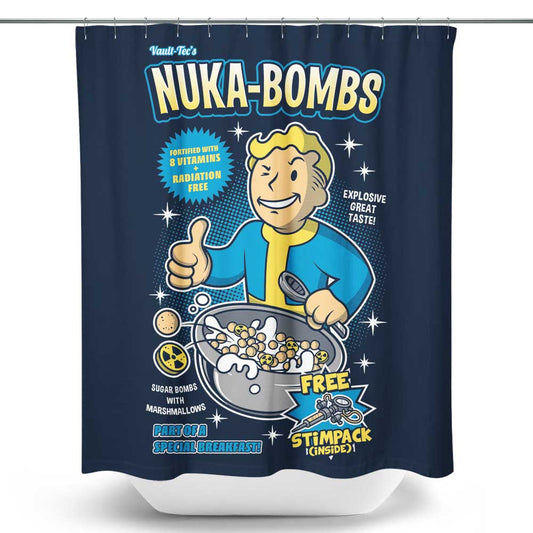 Nuka Bombs - Shower Curtain