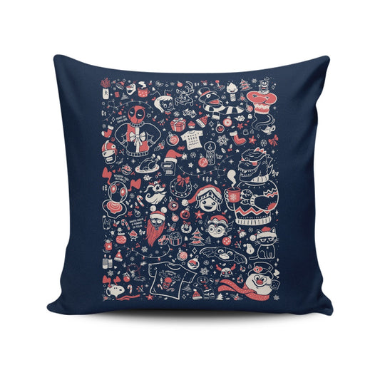 OUAT Doodles (December 2024) - Throw Pillow