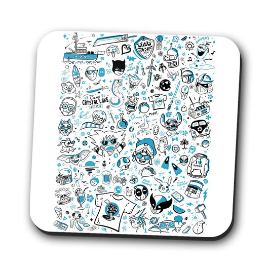 OUAT Summer Doodles - Coasters