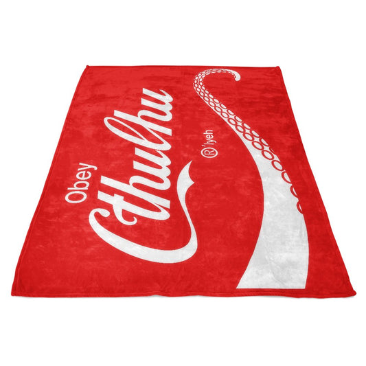 Obey Cthulhu - Fleece Blanket