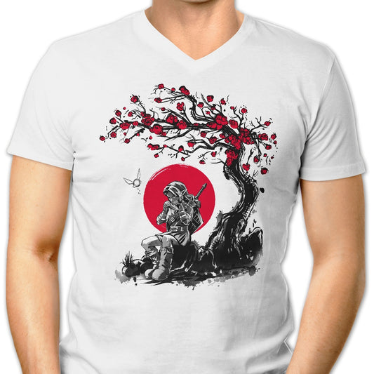 Ocarina Under the Sun - Men's V-Neck