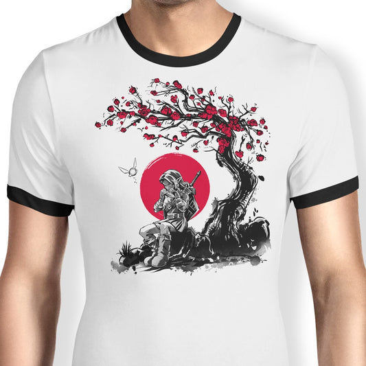 Ocarina Under the Sun - Ringer T-Shirt