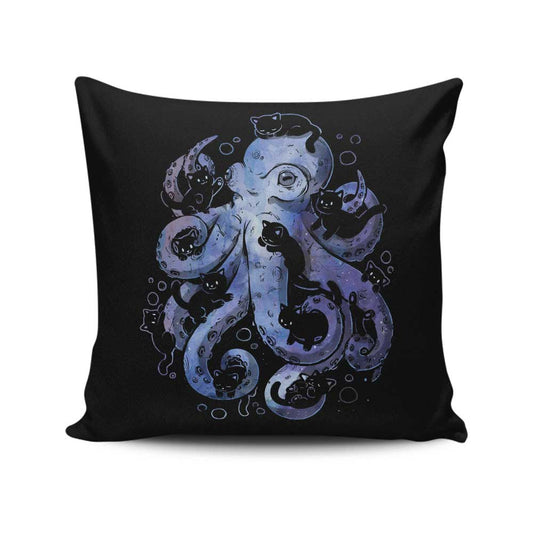 Octopurr - Throw Pillow
