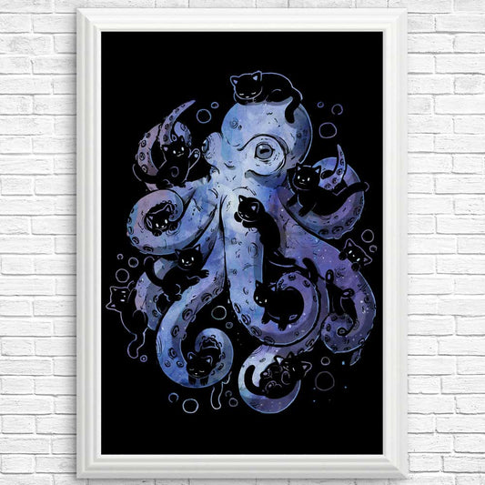 Octopurr - Posters & Prints