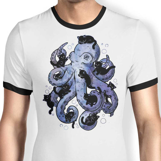 Octopurr - Ringer T-Shirt