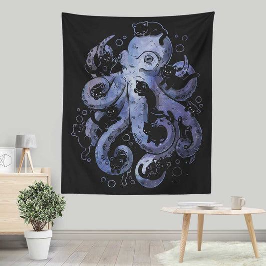 Octopurr - Wall Tapestry