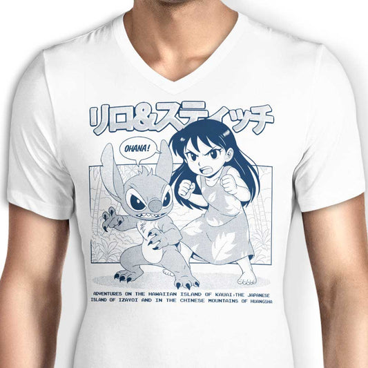 Ohana Manga - Men's V-Neck