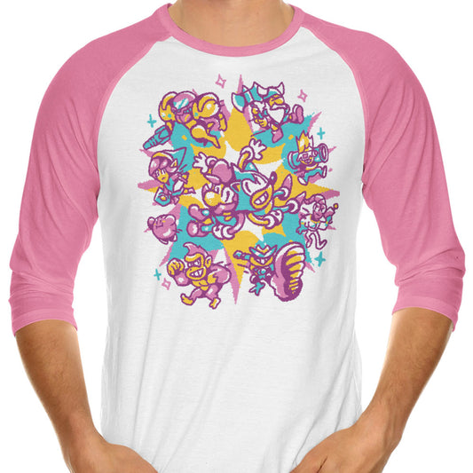 Old Battle - 3/4 Sleeve Raglan T-Shirt