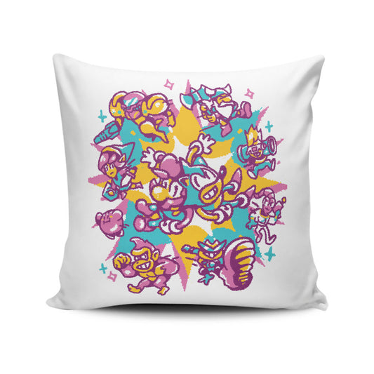 Old Battle - Throw Pillow
