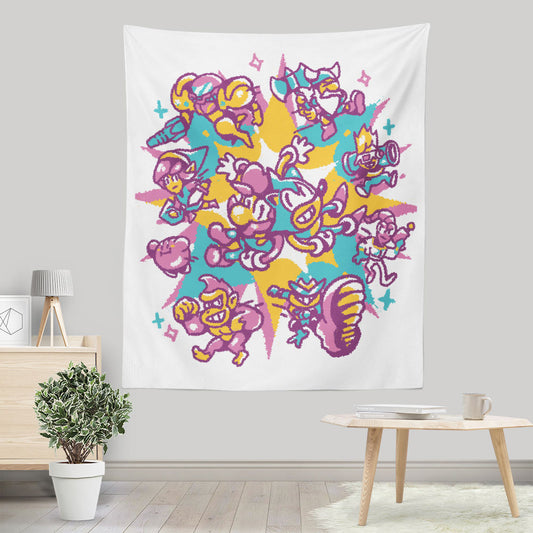 Old Battle - Wall Tapestry