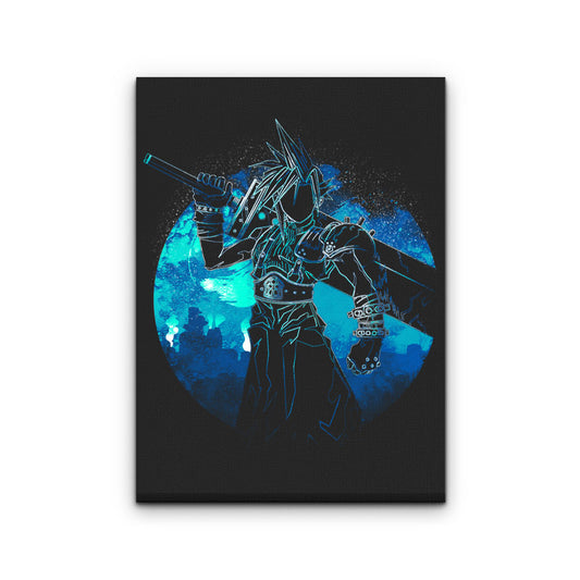 Omni Slash Orb - Canvas Print