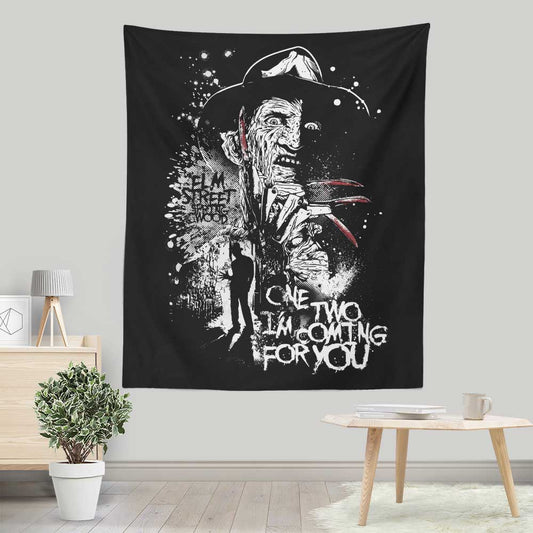 One, Two - Wall Tapestry
