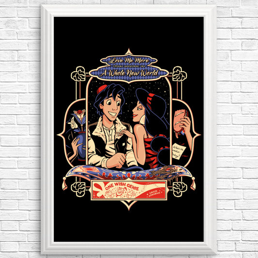 One Wish Genie - Posters & Prints