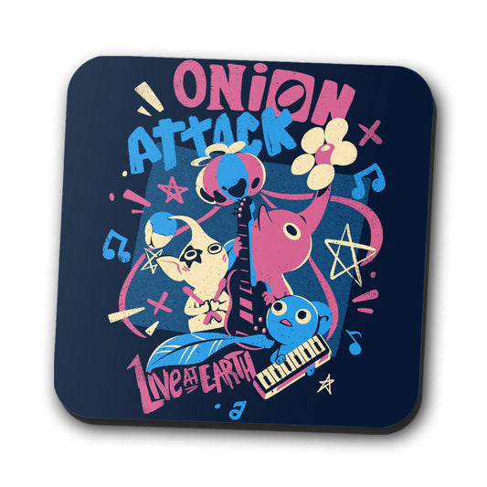 Onion Attack - Coasters