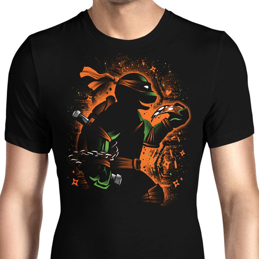 Orange Partying Ninja - Men's Apparel