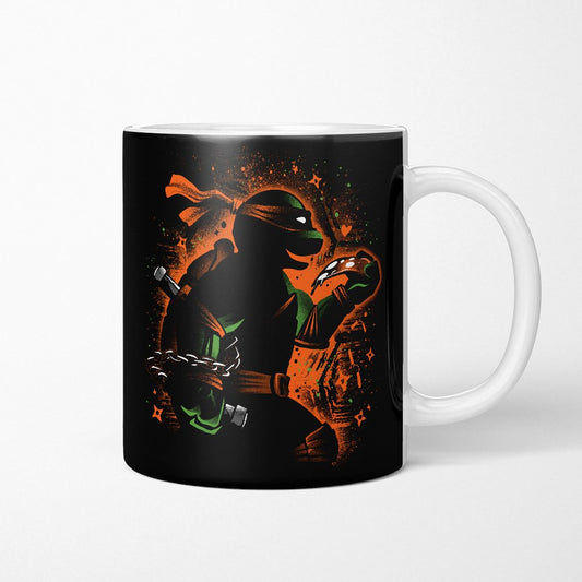 Orange Partying Ninja - Mug