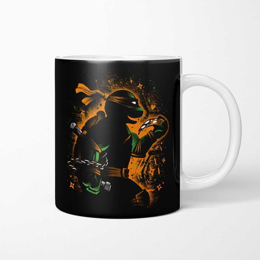 Orange Partying Ninja - Mug