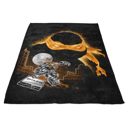 Orange Rush - Fleece Blanket