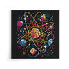Orbital Atomic Dice - Canvas Print