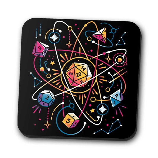 Orbital Atomic Dice - Coasters
