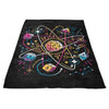 Orbital Atomic Dice - Fleece Blanket