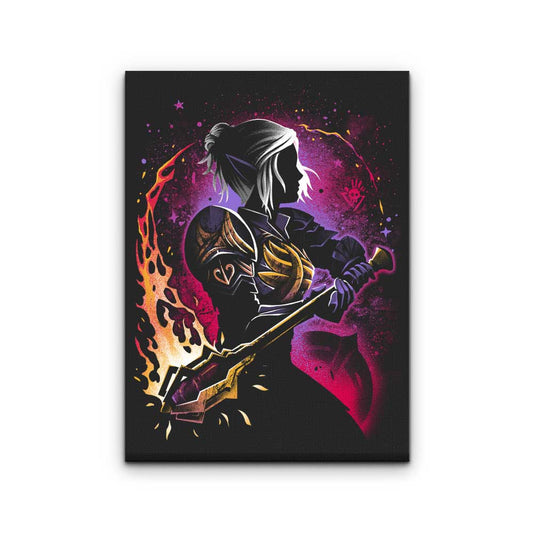 Paladin of the Absolute - Canvas Print