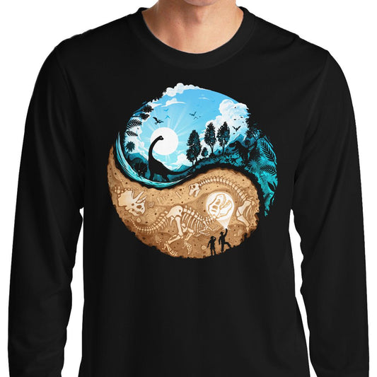 Paleontology Balance - Long Sleeve T-Shirt