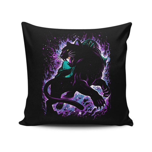 Panther of Evil - Throw Pillow