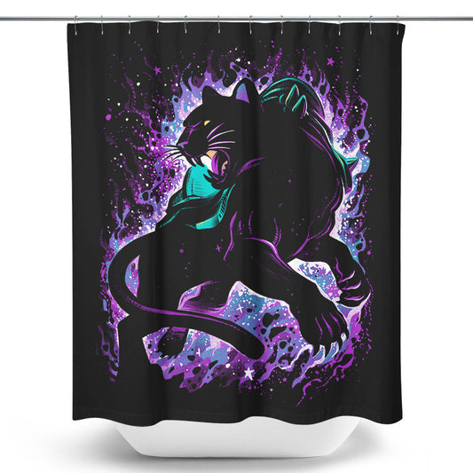 Panther of Evil - Shower Curtain