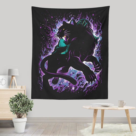Panther of Evil - Wall Tapestry