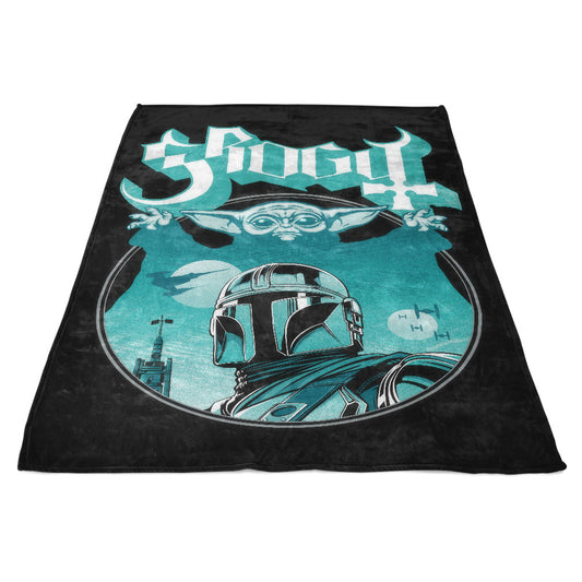 Papa Mando - Fleece Blanket