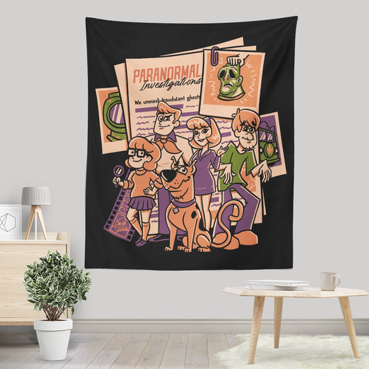 Paranormal Investigation - Wall Tapestry