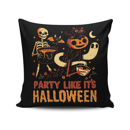 Party Like It's Halloween - Throw Pillow