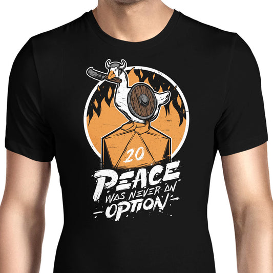 Peace Was Never an Option - Men's Apparel