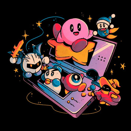 Pink Blob Game - Canvas Print