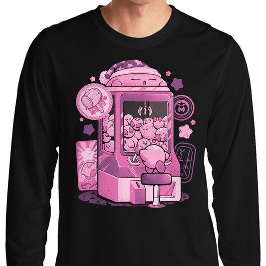 Pink Claw Machine - Long Sleeve T-Shirt