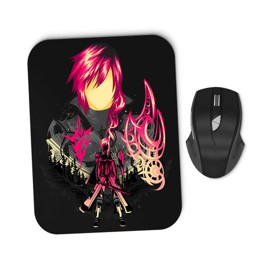 Pink Lightning - Mousepad